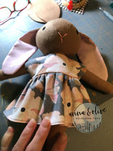 Load image into Gallery viewer, Heirloom Bunny Doll- Brown