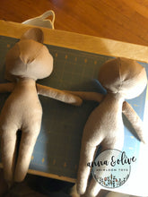 Load image into Gallery viewer, Heirloom Bunny Doll- Brown
