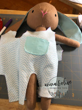 Load image into Gallery viewer, Heirloom Bunny Doll- Brown