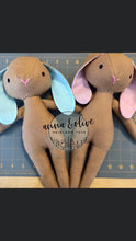 Load image into Gallery viewer, Heirloom Bunny Doll- Brown