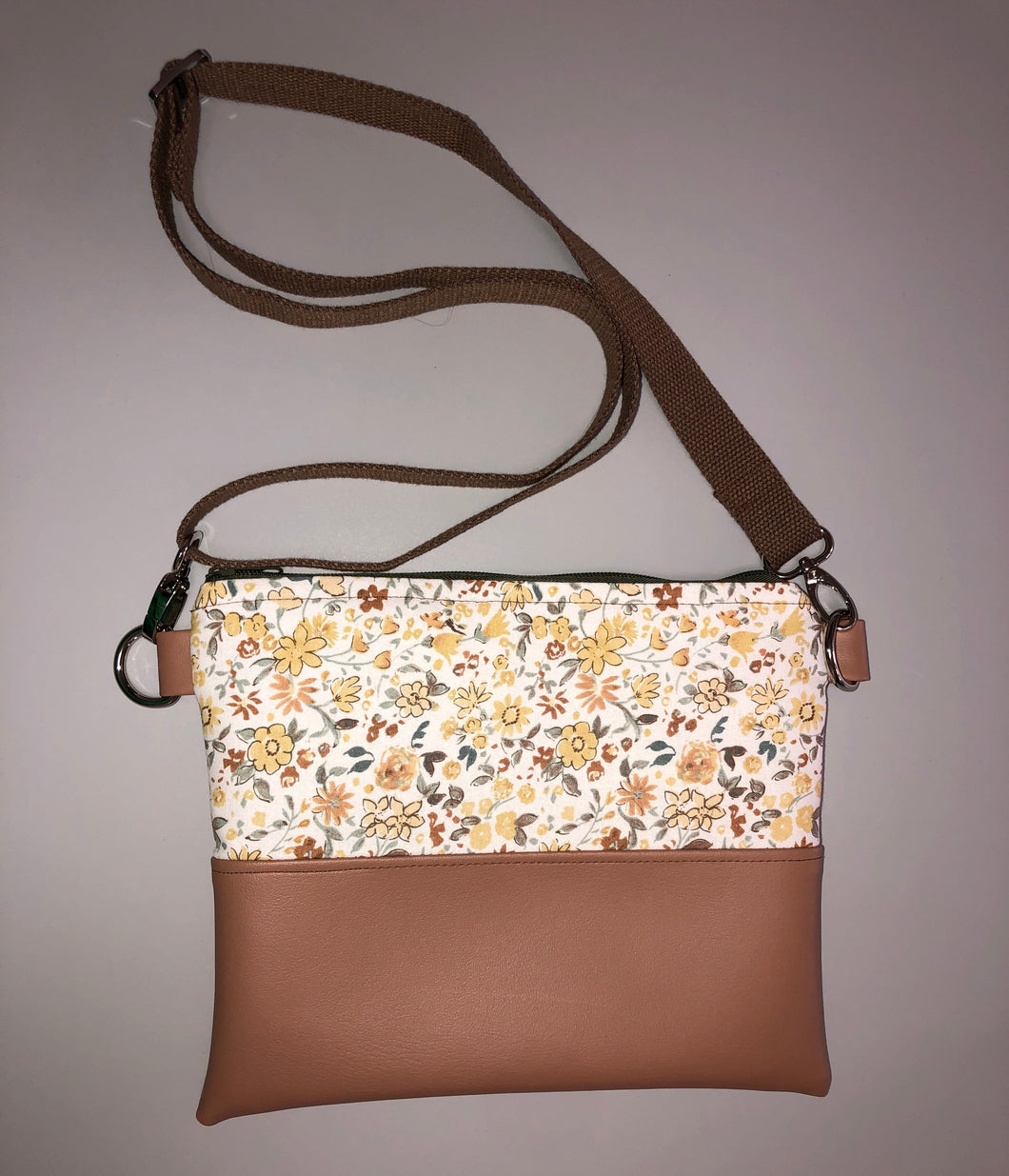 The Alyssa Crossbody Flowers Bag