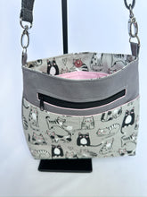 Load image into Gallery viewer, Kaitlyn Crossbody 2 Cats
