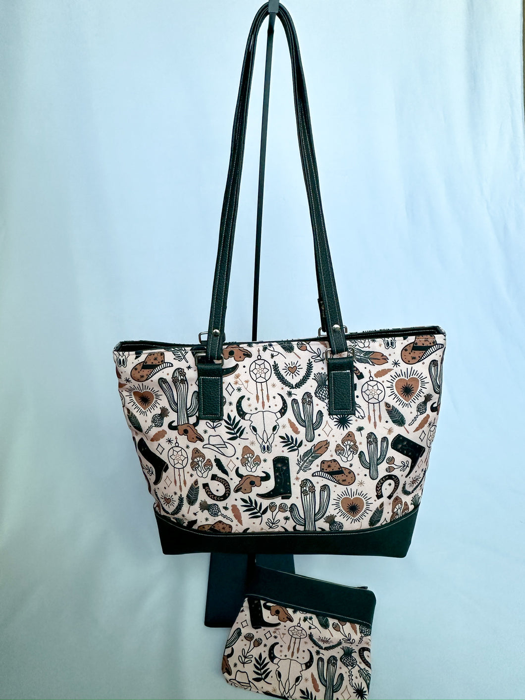 Cowgirl Shoulder Bag and bonus matching accessory bag.