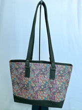 Load image into Gallery viewer, Paisley Flower Shoulder Bag
