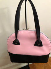 Load image into Gallery viewer, Pink and Black Hand Bag
