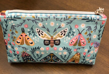 Load image into Gallery viewer, Mint Moths Small Toiletries Bag
