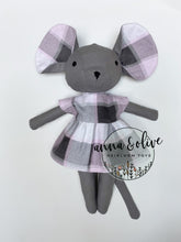 Load image into Gallery viewer, Heirloom Mouse Doll- White or Gray
