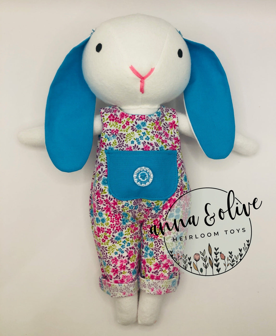Heirloom Bunny Doll- White